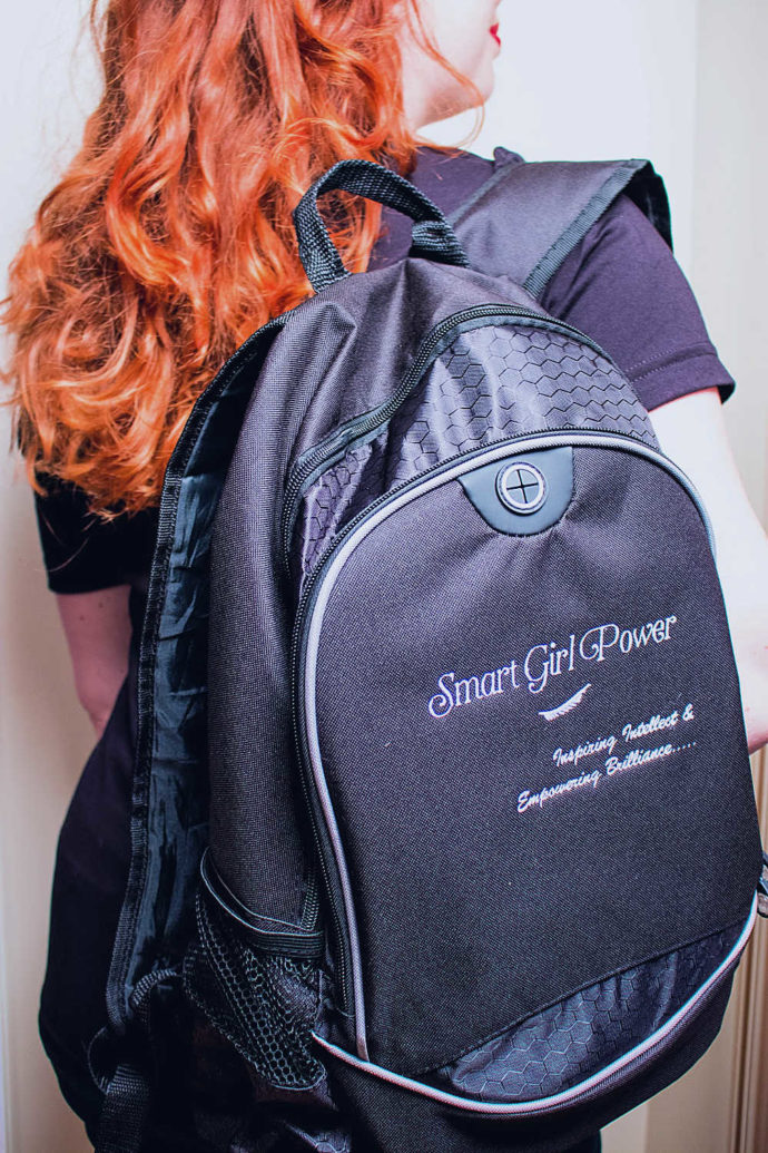 Smart Girl Power backpack